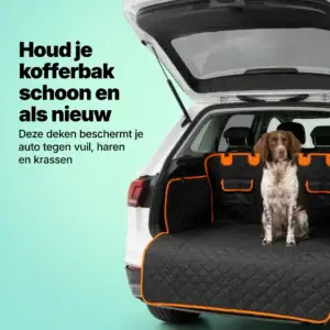 hondendeken auto beschermhoes voor kofferbak