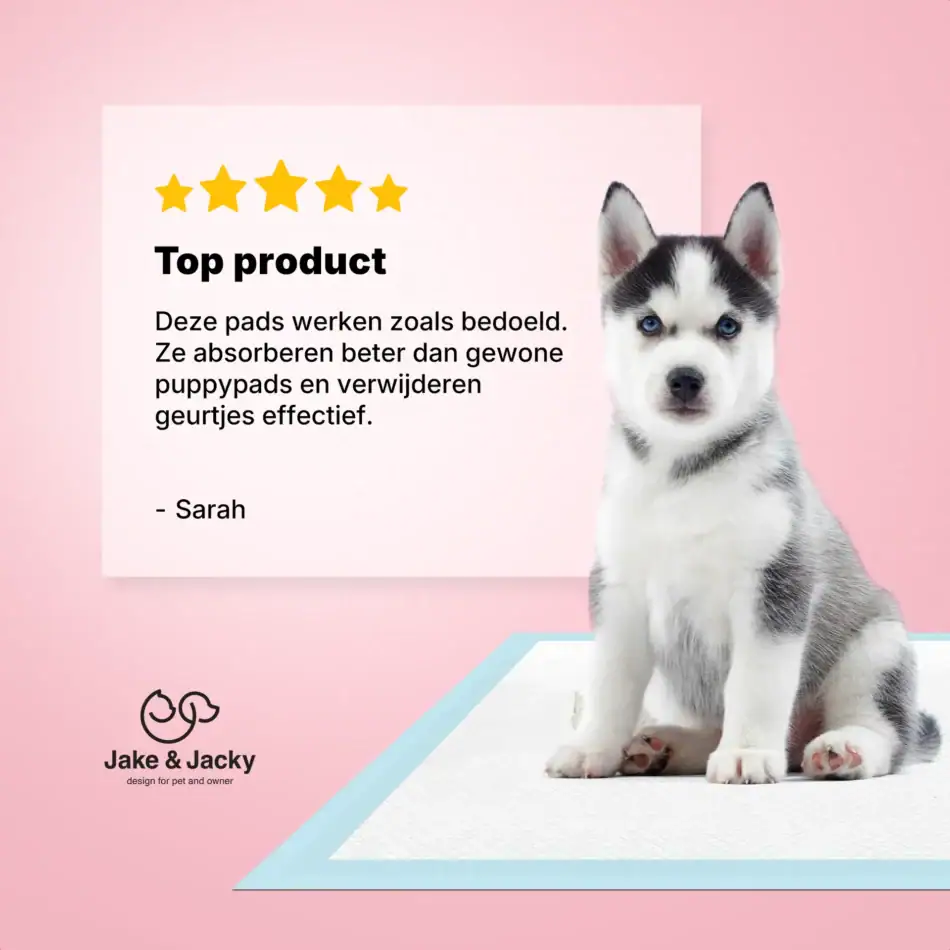 jake & jacky puppy pads listing images 0960x60 180pcs blue