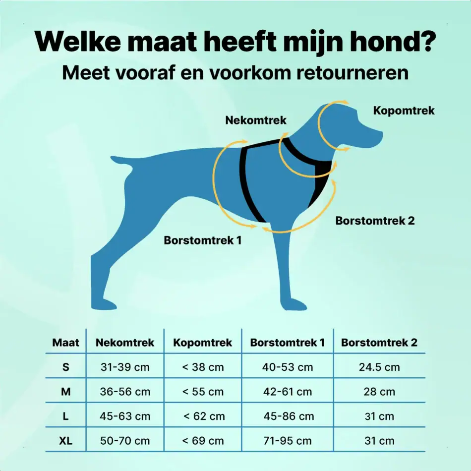 jakejacky hondentuigjes groen m6 groen