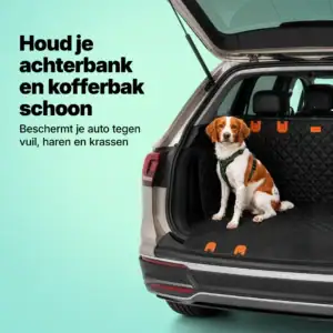 hondendeken auto comfort+ achterbank & kofferbak