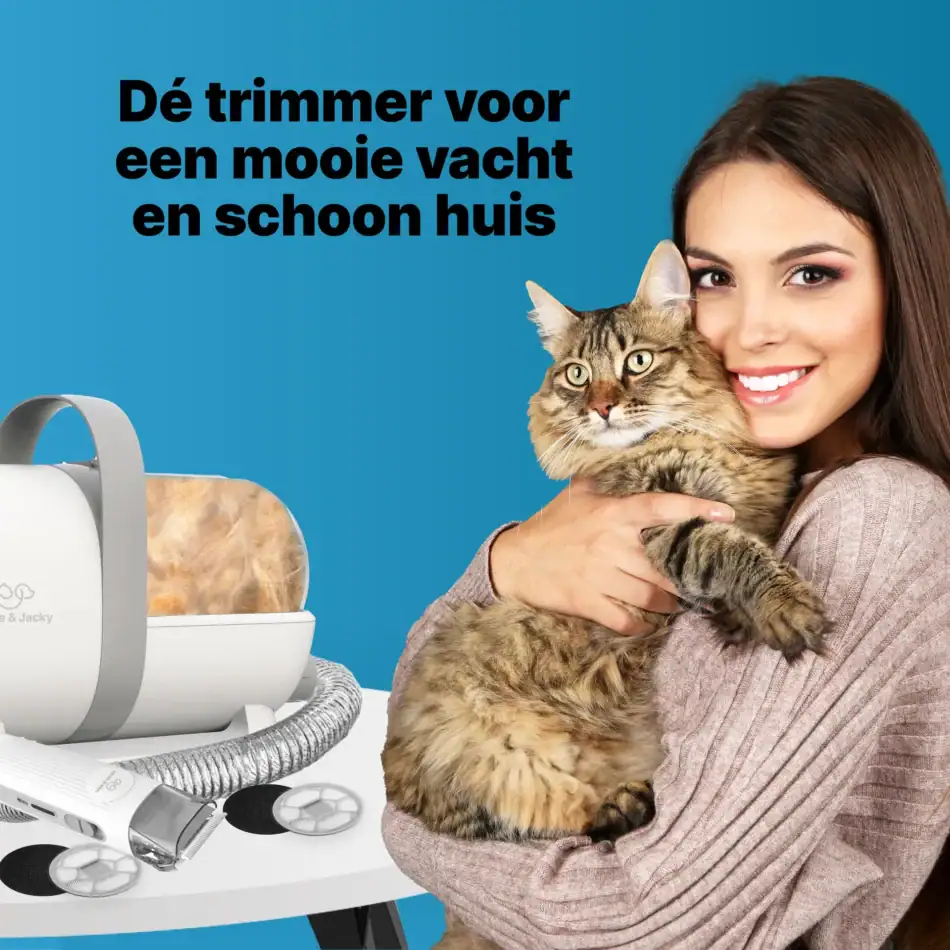 hepa en spons filter voor professionele trimset
