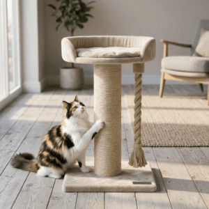 krabpaal met bedje voor grote katten